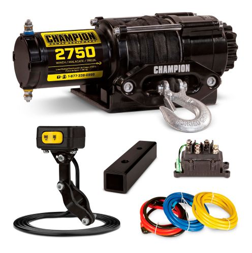 winch champion rope synthetic lb kit atv 2500 2750 canadiantire