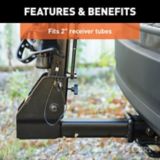 CURT Premium Hitch-Mounted Bike Rack (4-Bike, 2-in Shank) | CURTnull