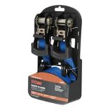 CURT 16-ft Blue Cargo Straps with J-Hooks (733-lb, 2-pk) | CURTnull