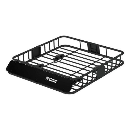 CURT Black Steel Roof Rack Cargo Carrier, 42-in x 37-in Product image