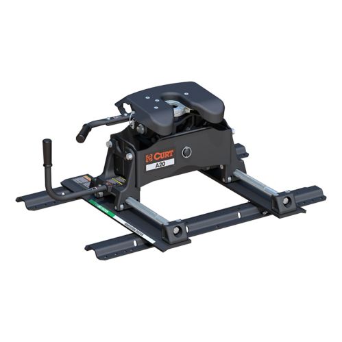 CURT A20 5th Wheel Hitch with Roller & Rails Product image