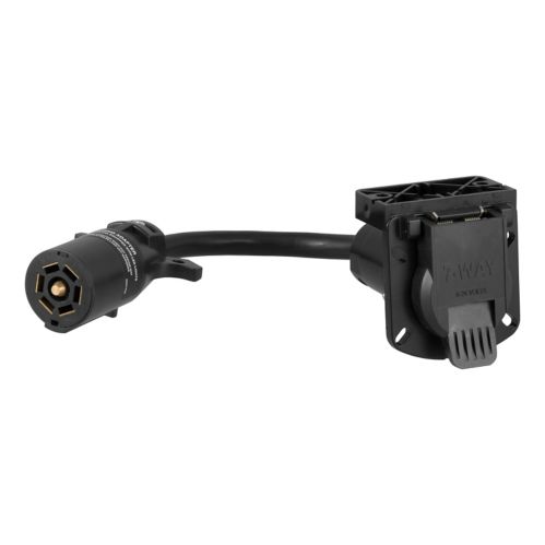 CURT 7-Way RV Blade LED Electrical Adapter Product image