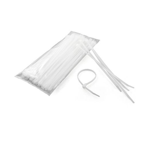 CURT Plastic Zip Wire Ties, 7-1/4-in, 100-pk Product image