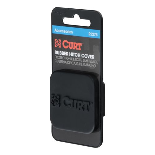 CURT 1-1/4-in Rubber Hitch Tube Cover (Packaged) Product image