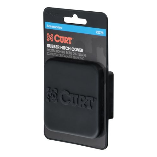 CURT Rubber Hitch Tube Cover, 2-in (Packaged) Product image
