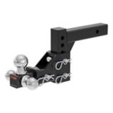 CURT Adjustable Tri-Ball Mount (1-7/8-in, 2-in & 2-5/16-in Balls) | CURTnull