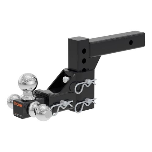 CURT Adjustable Tri-Ball Mount (1-7/8-in, 2-in & 2-5/16-in Balls) Product image