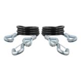 CURT 43-7/8-in Safety Cables with 2 Snap Hooks (3,500-lb, 2-pk) | CURTnull