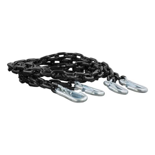 CURT 65-in Safety Chains with 2 Snap Hooks Each (5,000-lb, 2-pk) Product image