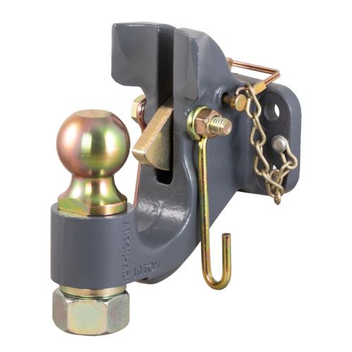CURT SecureLatch Ball & Pintle Hitch (2-in Ball, 20,000-lb) Product image