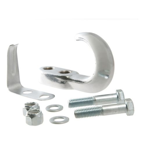 CURT Tow Hook with Hardware (10,000-lb, Chrome) Product image