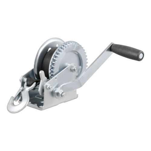CURT Hand Crank Winch with 20-ft Strap Product image