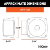 CURT Submersible Driver-Side Combination Trailer Light | CURTnull