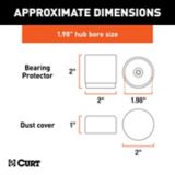 CURT Bearing Protectors & Covers, 1.98-in, 2-pk | CURTnull