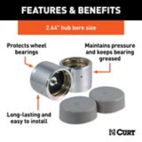 CURT Bearing Protectors & Covers, 2.44-in, 2-pk | CURTnull