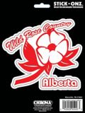 Décalcomanie Wild Rose, Alberta | Chromanull