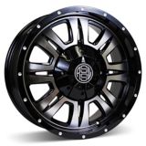 RSSW Heritage Alloy Wheel, Black with Machined Face | RSSWnull