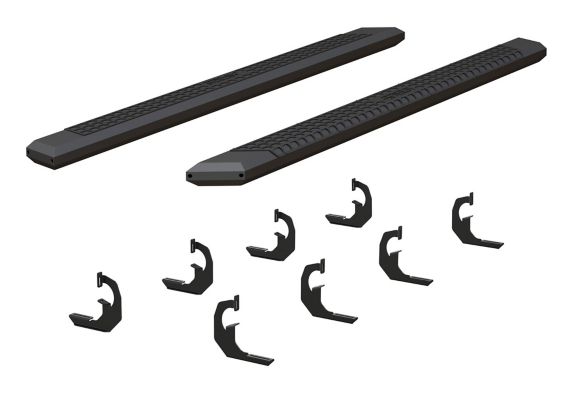 Aries AdvantEDGE Running Board Kit, Black, 5-1/2-in Product image