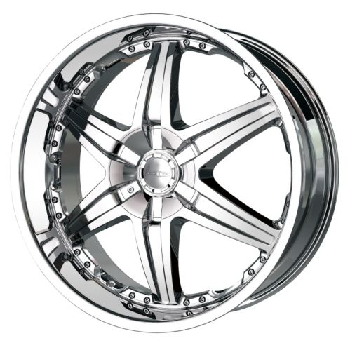 DIP Wicked D39 Wheel with Chrome Finish Product image