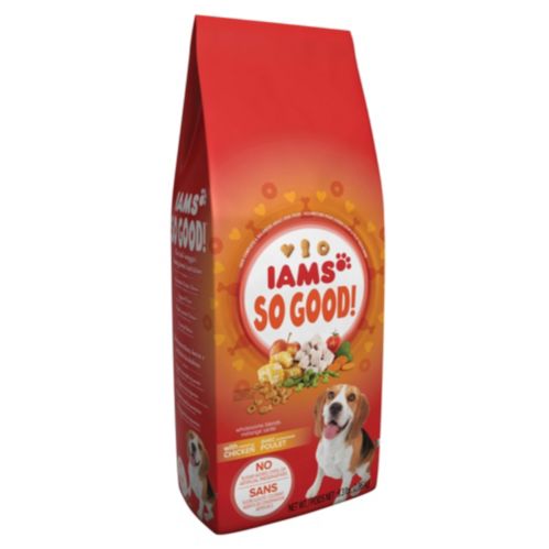 Iams So Good Savory Chicken Dog Food, 6.3 lb Product image