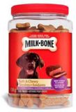 Milk-Bone Soft & Chewy Beef Steak Cannister Dog Treat, 708-g | Milk-Bonenull