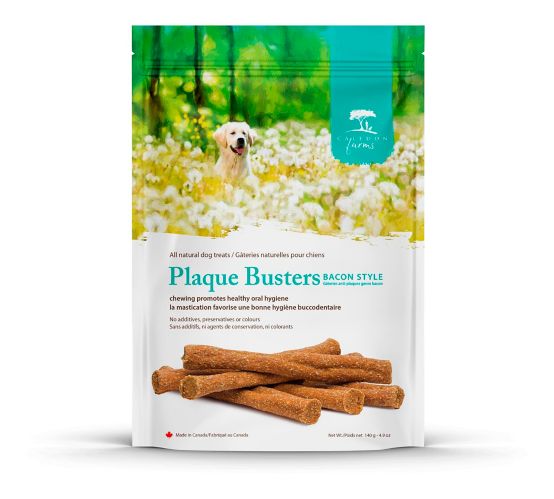 Caledon Farms Bacon Plaque Busters Dog Treats Product image