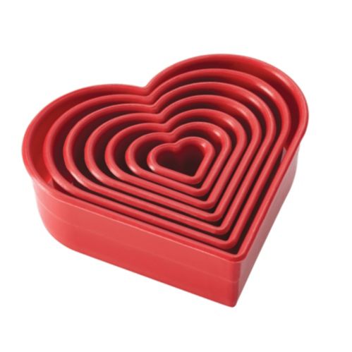 Cake Boss Nylon Hearts Fondant & Cookie Cutter Set, 8-pc Product image