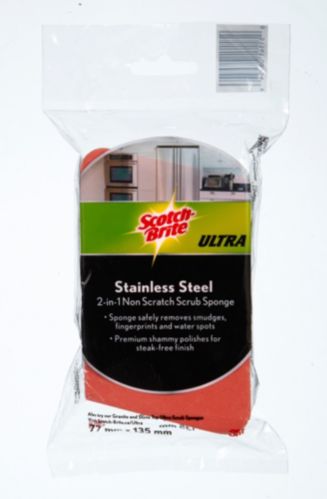 3M Scotch-Brite Ultra Sponge, Stainless Steel Product image