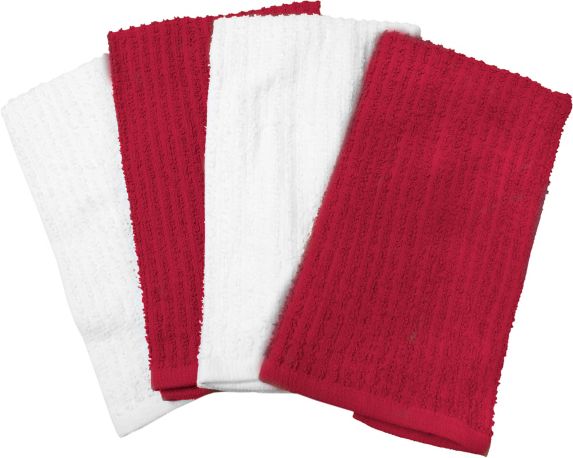 Cuisinart Red Terry Dish Cloth, 8-pk Product image