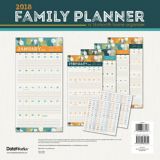 Calendrier familial mural pour planification de 2018 Dateworks | Dateworksnull
