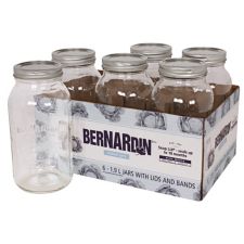 Bernardin Regular Mason Jars 1 9 L 6 Pk Canadian Tire