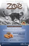 Nourriture sèche pour chats Zoë Alimentation quotidienne, 1,3 kg | Zoenull