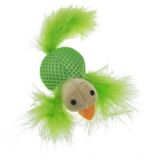 PAWS UP! Oiseau jouet pour chat, couleurs vives, plumes/herbe à chat | Paws Upnull