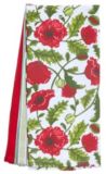 For Living Painted Poppy Tea Towel, 3-pc | FOR LIVINGnull