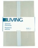 For Living Textiline Grey Mix Placemat, 4-pk | FOR LIVINGnull