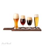 Beer Tasting Set with Paddle, 6-pc | Final Touchnull