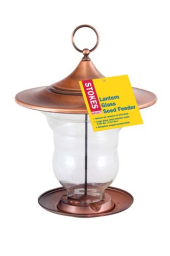 Stokes Lantern Glass Seed Bird Feeder Product image