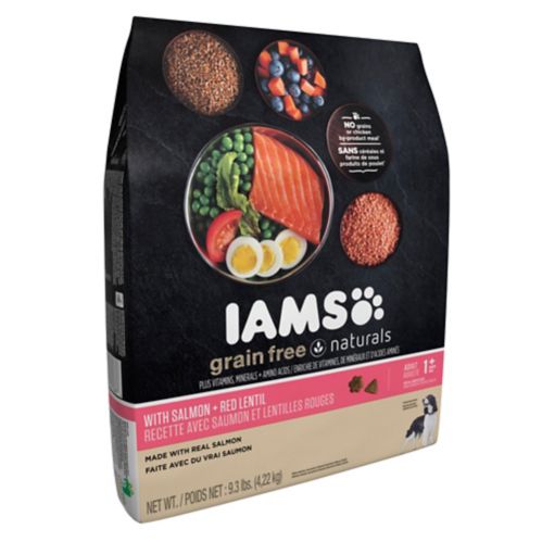 Iams Healthy Naturals Salmon & Lentil Dog Food, 9-lbs Product image