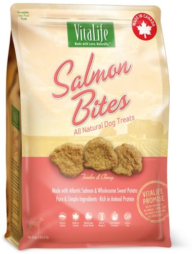 VitaLife Salmon Bites Dog Treats, 454-g Product image