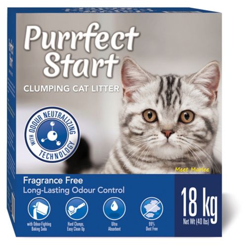 Purrfect Start Unscented With Baking Soda, 18-kg Product image
