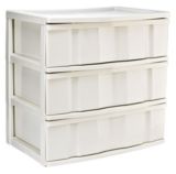 Gracious Living 3 Drawer Wide Tower Canadian Tire