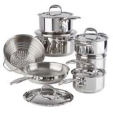 PADERNO Canadian Signature Stainless Steel Cookware Set, Dishwasher & Oven Safe, 13-pc | Padernonull