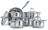 PADERNO Canadian Signature Stainless Steel Cookware Set, Dishwasher & Oven Safe, 13-pc | Padernonull