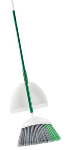 Libman Extra Large Precision Angle Broom With Dustpan Product image