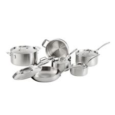 Lagostina 3 Ply Commercial Clad Cookware Set 12 Pc Canadian Tire