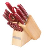 KitchenAid 13 Piece Red Knife Set Canadian Tire   1422445 1