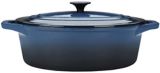 MASTER Chef Oval Dutch Oven, Durable Cast Iron, Oven Safe, Blue | Master Chefnull