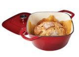 PADERNO Dutch Oven, Durable Cast Iron, Oven Safe, Red, 5qt | Padernonull