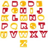 Emporte-pièces Wilton, alphabet, 26 pièces | Wiltonnull