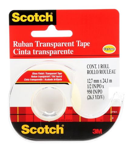Scotch® General Purpose, Transparent Tape, 1-pk Product image